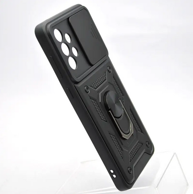 Чехол противоударный Armor Case CamShield для Samsung A736 Galaxy A73 Черный