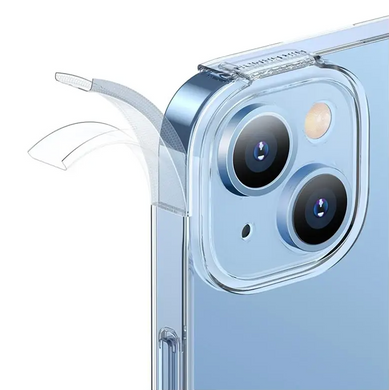 Чехол защитный силиконовый Baseus Simple Series Case для iPhone 14 Прозрачный