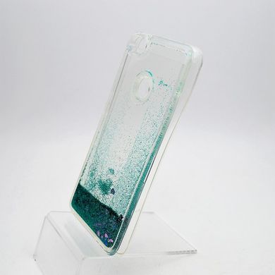 Чохол силіконовий з глітером Glitter Water для Xiaomi Redmi Note 5A Green