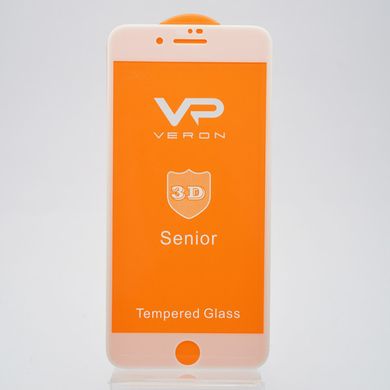 Защитное стекло Veron 3D Tempered Glass Senior Protector на iPhone 7 Plus/8 Plus (White)