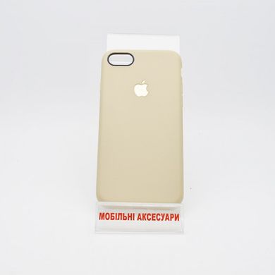 Чохол силікон TPU Leather Case iPhone 7/8 Beige