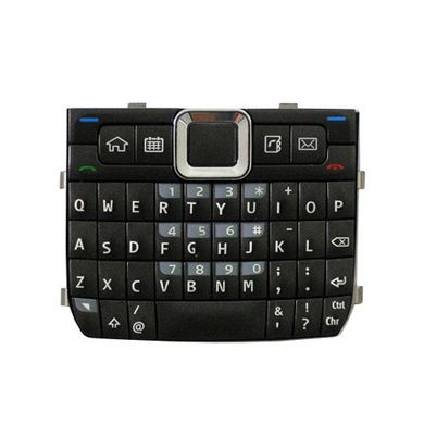 Клавиатура Nokia E71 Black Original TW