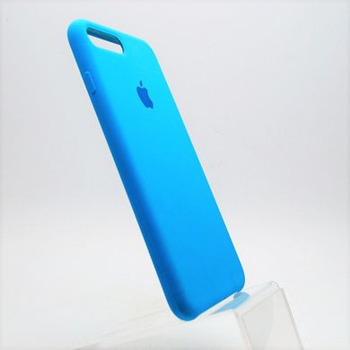 Чехол накладка Silicon Case для iPhone 7 Plus/8 Plus Sea Blue (C)