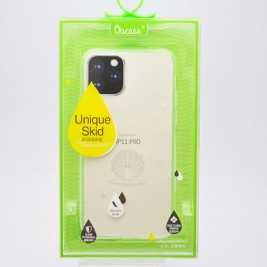 Силиконовый чехол QU special design для iPhone 11 Pro Прозрачный