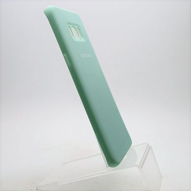 Матовый чехол New Silicon Cover для Samsung G955 Galaxy S8 Plus Turquoise (C)