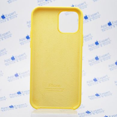 Чехол накладка Silicon Case для iPhone 12 Pro Max Yellow
