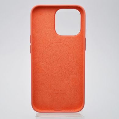 Чехол накладка Silicone Case Full Cover с MagSafe Splash Screen для iPhone 13 Pro Pink Pomelo