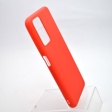 Чехол силиконовый защитный Candy для Oppo A76 Красный