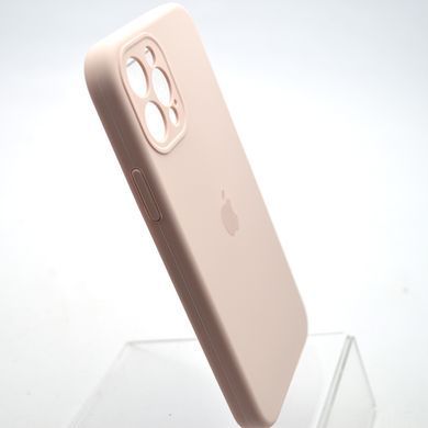 Силіконовий чохол накладка Silicon Case Full Camera для iPhone 12 Pro Max Gray Pink