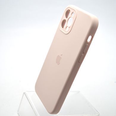 Силіконовий чохол накладка Silicon Case Full Camera для iPhone 12 Pro Max Gray Pink