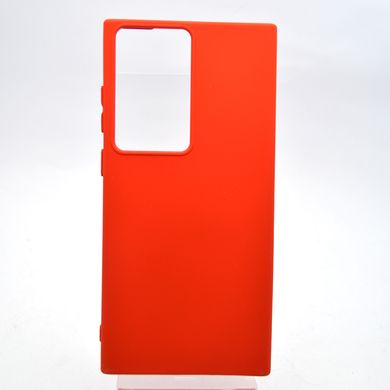 Чохол накладка Silicone case Full Camera Lakshmi для Samsung S23 Ultra Galaxy Red/Червоний