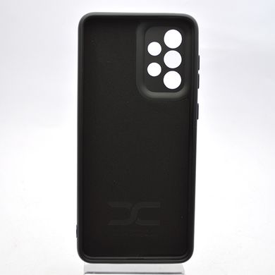 Чохол з патріотичним принтом Silicone Case Print Тризуб для Samsung A33 Galaxy A336 Black/Чорний