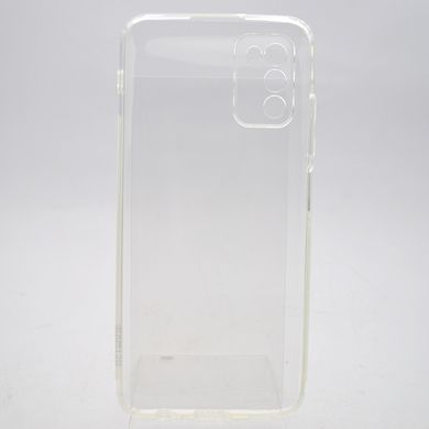 Силіконовий прозорий чохол накладка TPU Getman для Samsung A025 Galaxy A02s Transparent/Прозорий