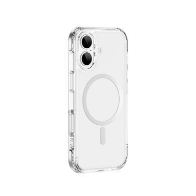 Прозорий чохол накладка WiWu Titanium Case With MagSafe MCC-702 для iPhone 17 Transparent