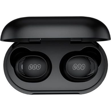 Навушники Безпровідні TWS (Bluetooth) QCY T27 ArcBuds Lite Black (Чорні)