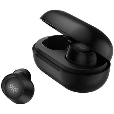 Навушники Безпровідні TWS (Bluetooth) QCY T27 ArcBuds Lite Black (Чорні)