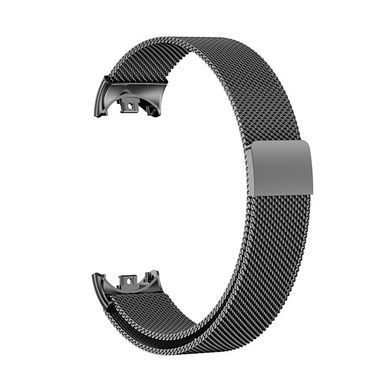 Ремешок для Xiaomi Mi Band 8/Mi Band 9 Milanese Design Black