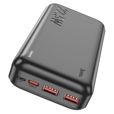 Зовнішній акумулятор PowerBank Hoco J101A 20000mAh 22.5W Black (Чорний)