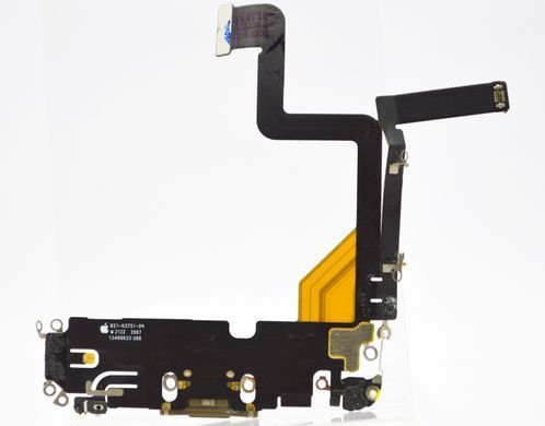 Шлейф Apple iPhone 14 Pro Max з роз'ємом живлення Gold Original