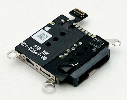 Шлейф з коннектором SIM для Apple iPhone 12/iPhone 12 Pro APN: 821-02647-06 Original Used