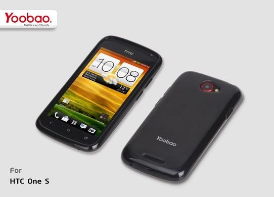 Чохол накладка Yoobao 2 in 1 Protect case for HTC One S Z320e, Black (TPUHTCONES-BK)