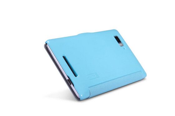 Чехол книжка Nillkin Fresh Series Lenovo K910 Blue