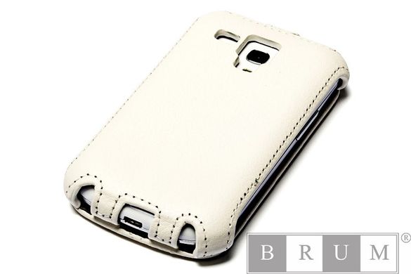 Фліп Brum Exclusive Samsung i8190 Galaxy S3 mini White