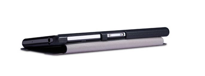 Чехол книжка Nillkin Sparkle Series Sony Xperia Z2 Black Metallic