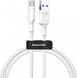 Кабель Baseus (CATSH-B02) Huawei Quick Charge Type C Cable 5A (1m) White