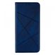 Кожаный чехол-книжка Business Leather для Samsung A02s Blue