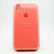 Чехол накладка Silicon Case for iPhone XR 6.1" Pink (06) Copy