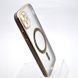 Чохол накладка з MagSafe Elegant Case для Apple iPhone 11 Blue (Black Circle)