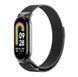 Ремешок для Xiaomi Mi Band 8/Mi Band 9 Milanese Design Black