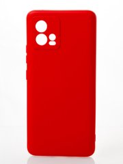 Чохол накладка Silicon Case Full Camera для Moto G72 Red/Красный