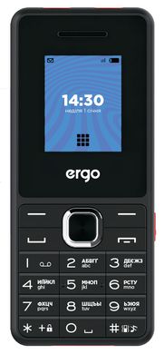 Телефон ERGO E181 Black