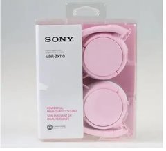 Навушники великі провідні Sony MDR-ZX110 Pink