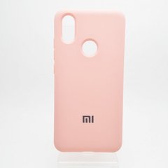 Чохол матовий Silicon Case Full Protective для Xiaomi Mi A2 / Mi 6X (Pink)