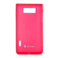 Чехол накладка силикон SGP Samsung i9295 Red