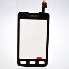 Сенсор (тачскрін) Samsung S5690 Galaxy Xcover чорний Original TW