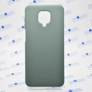 Чохол накладка Silicon Case Full Protective для Xiaomi Redmi Note 9S/Redmi Note 9 Pro Gray Green