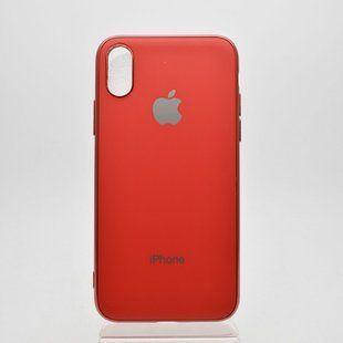 Чохол накладка Matte Silicone Case for iPhone X/iPhone Xs 5.8'' Red