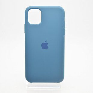 Чехол накладка Silicon Case для iPhone 11 Cosmos Blue