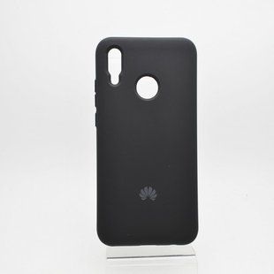 Чехол матовый Silicon Case Full Protective для Huawei P Smart 2019 (Black)