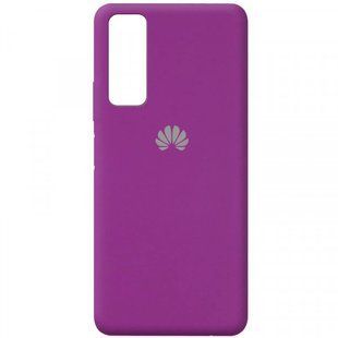 Чехол накладка Silicon Case Full Protective для Huawei P Smart 2021 (Violet)