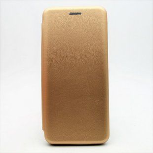 Чохол книжка Premium for Samsung G955 Galaxy S8 Plus Gold