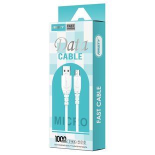 Кабель ANSTY Z-018-A Micro USB 1.2A 1M White