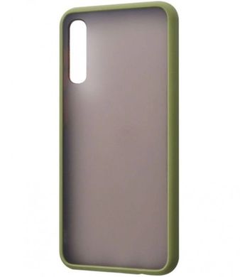 Чохол з напівпрозорою задньою кришкою Matte Color Case TPU для Samsung Galaxy A30s/A50 (A307F/A505F) Mint gum