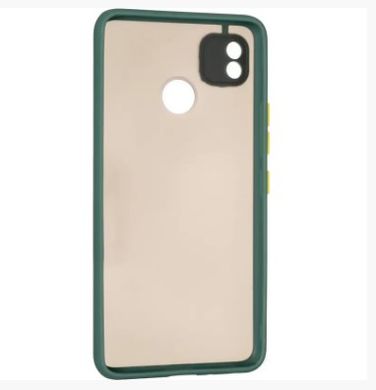 Чохол накладка Matte Color Case TPU для Tecno Pop 4 Green
