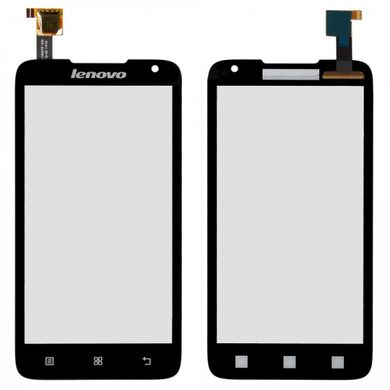 Touchscreen (сенсор) для телефону Lenovo A526 Black Original TW