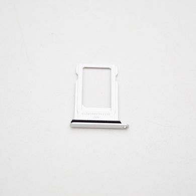 Держатель (лоток) для SIM карты iPhone 7 Silver Оригинал Б/У